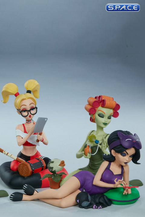 Sleepover Sirens Statues Set (DC Comics)