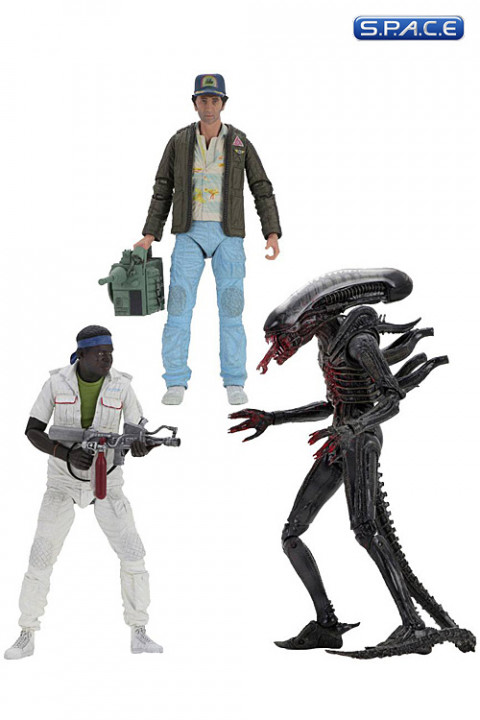 Complete Set of 3: Alien 40th Anniversary Series 2 (Alien)