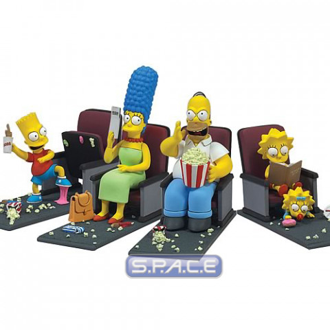 4er Komplettsatz: The Simpsons Movie