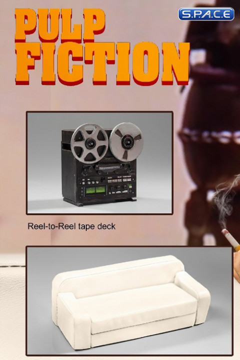 1/6 Scale Tape Deck and Couch