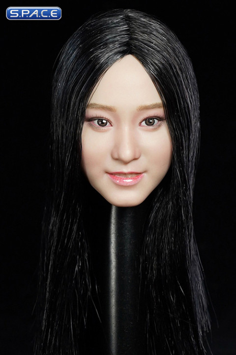 1/6 Scale Aimi Head Sculpt (long black hair)