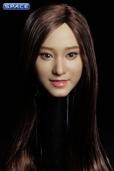 1/6 Scale Aimi Head Sculpt (long brown hair)