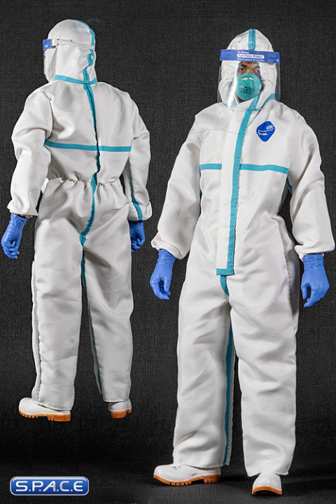 1/6 Scale Male Disposable Protective Clothing Set