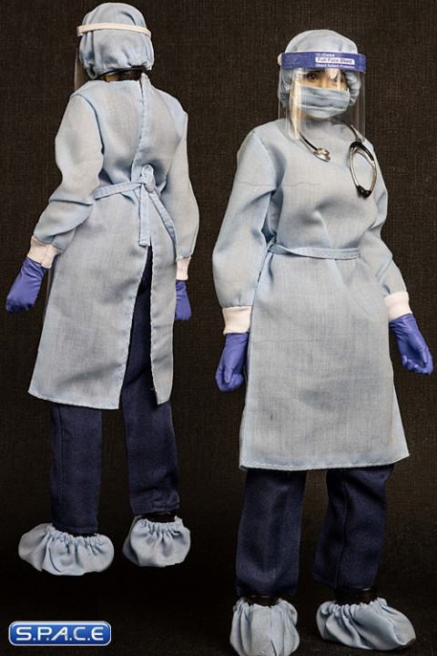 1/6 Scale Female Isolation Gown Set