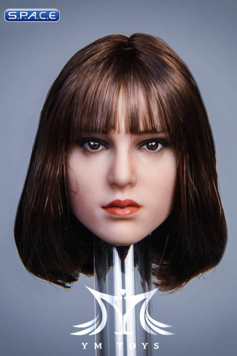 1/6 Scale Pia Head Sculpt (brown hair)