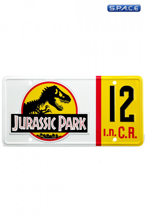 1:1 Dennis Nedry License Plate Life-Size Replica (Jurassic Park)