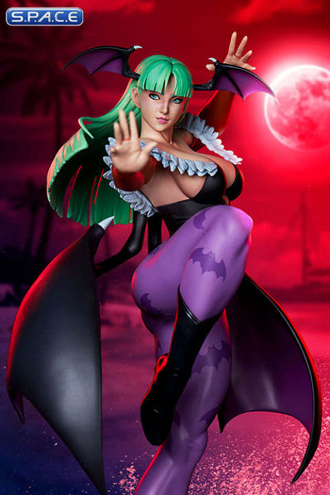 1/4 Scale Chun-Li Season Pass Statue - Morrigan Costume Version (Street Fighter)