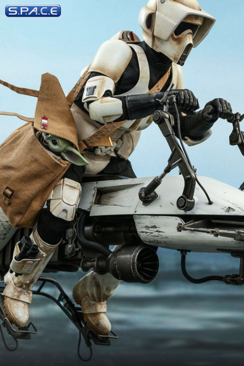 1/6 Scale Scout Trooper and Speeder Bike TV Masterpiece Set TMS017 (The Mandalorian)