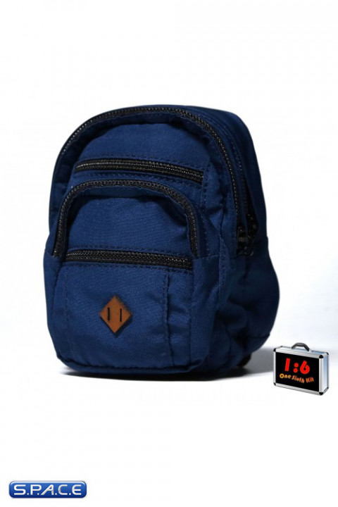 1/6 Scale Backpack (navy blue)