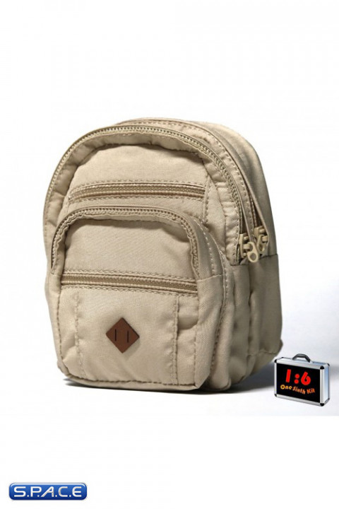 1/6 Scale Backpack (beige)