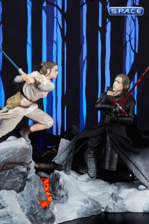 6 Rey & Kylo Ren with Starkiller Base SDCC Exclusive 2018 (Star Wars - The Black Series)