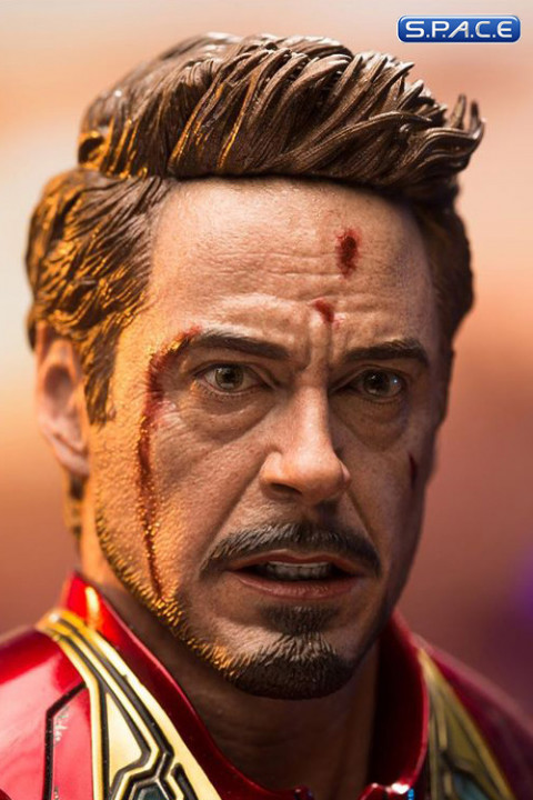 1/6 Scale battle damaged Robert Head Sculpt