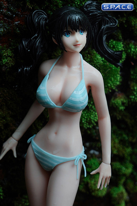 1/6 Scale female super-flexible seamless pale Body with large breast and head sculpt