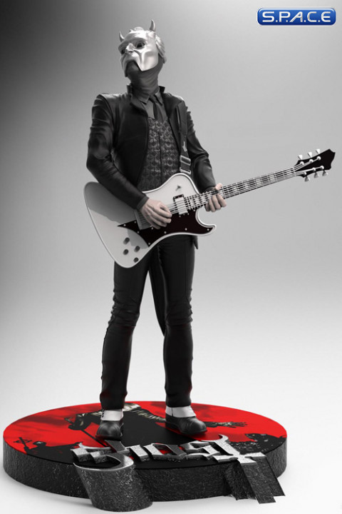 Nameless Ghoul White Guitar Rock Iconz Statue (Ghost)