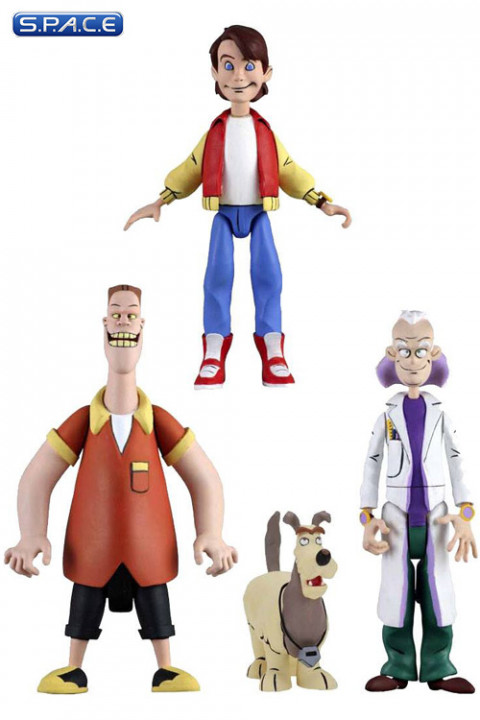 Complete Set of 3: Toony Classics Series 1 (Back to the Future)
