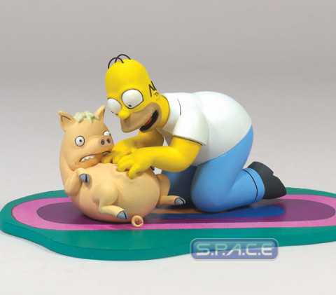 Whos a good Piggy? Homer & Plopper (Simpsons Movie)