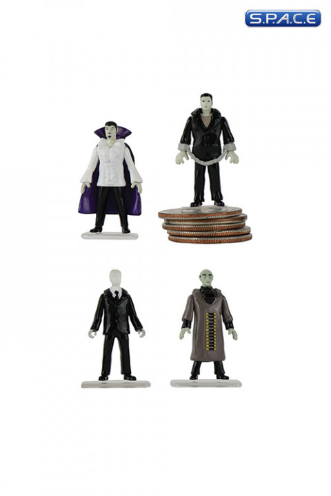 4er Satz: MEGO Monsters Wave 1 World’s Smallest Micro Action Figures (Universal Monsters)