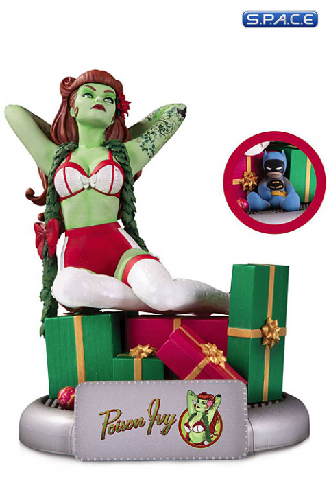 Holiday Poison Ivy Statue (DC Comic Bombshells)