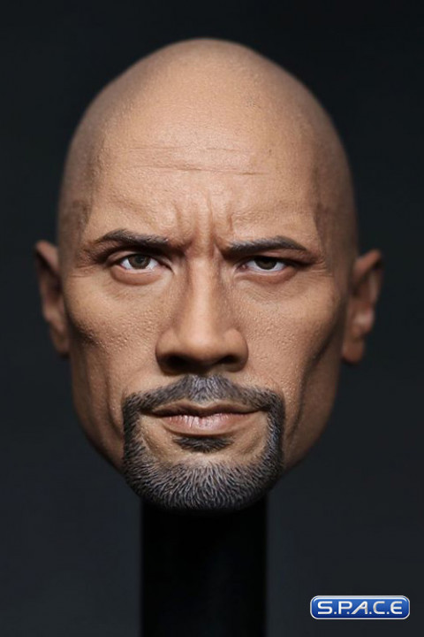 1/6 Scale Dwayne with Beard Head Sculpt