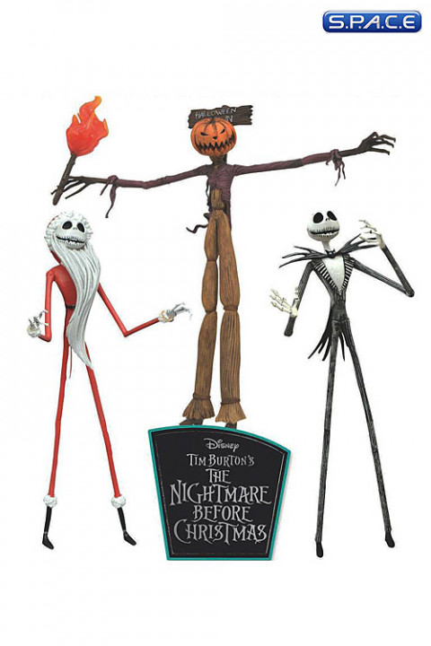 The Jobs of Jack Skellington 3-Pack (Nightmare before Christmas)