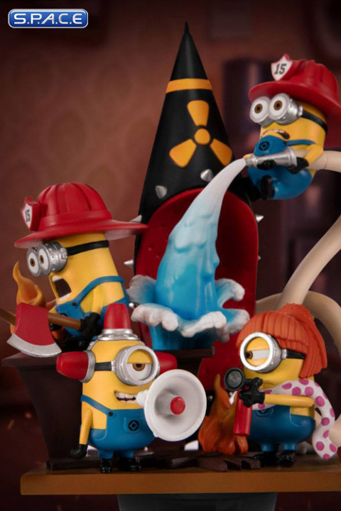 Minions Fire Fighter Diorama Stage 049 (Despicable Me 2)