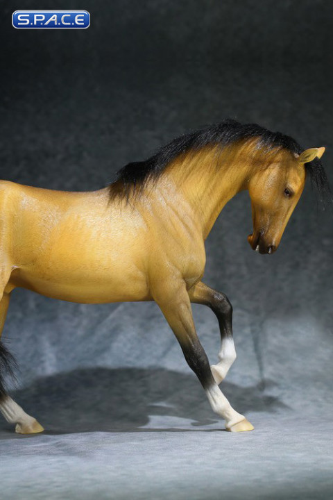 1/6 Scale Akhal Teke Horse (buckskin)