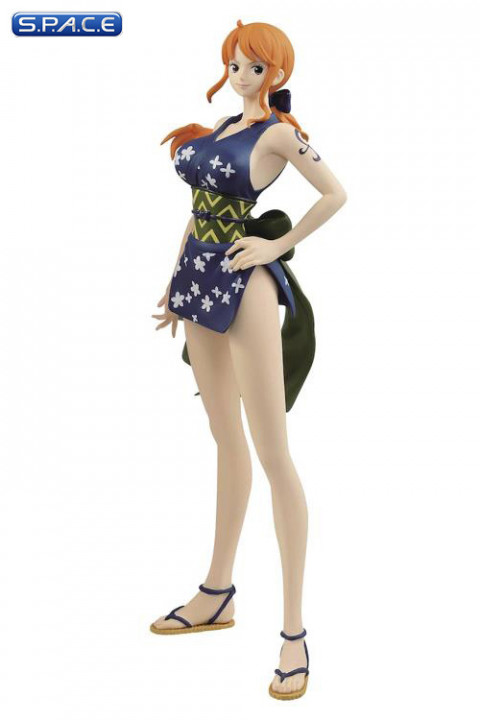 Color Version B Nami Wanokuni Style PVC Statue - Glitter & Glamours (One Piece)