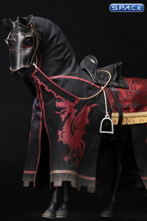 1/6 Scale Black Armor Horse (The Era of Europa War)