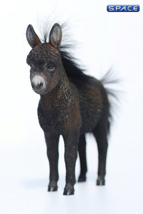 1/6 Scale Dwarf Donkey Foal (black)