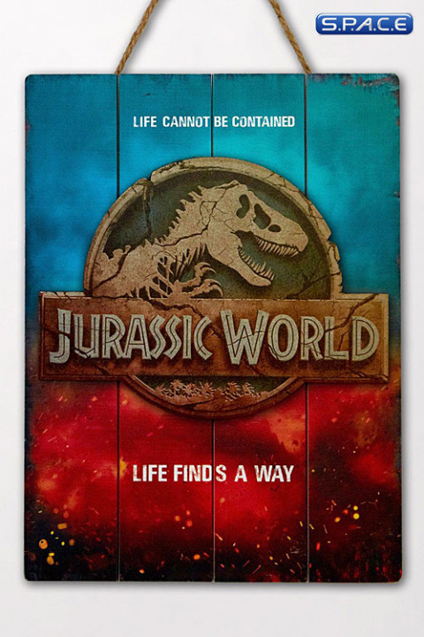 Jurassic World Life finds a Way WoodArts 3D Print