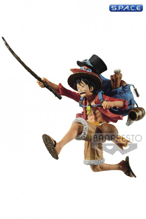 Monkey D. Luffy Three Brothers PVC Statue (One Piece)