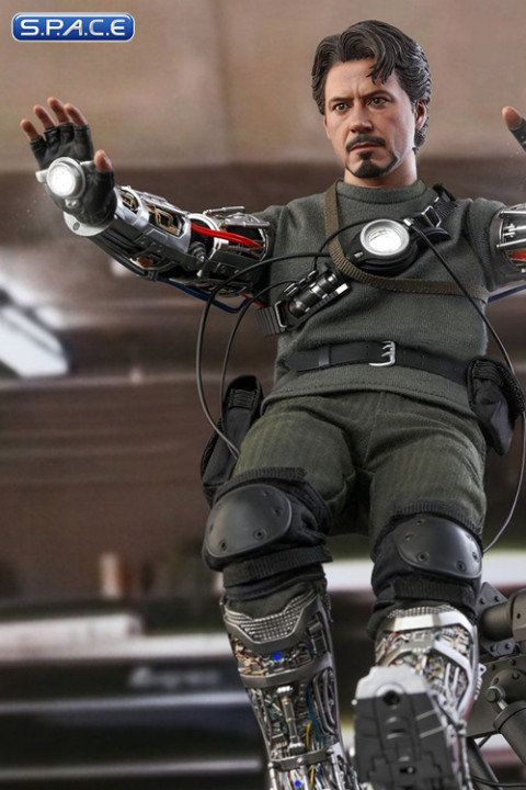 1/6 Scale Tony Stark Mech Test Deluxe Version Movie Masterpiece MMS582 (Iron Man)