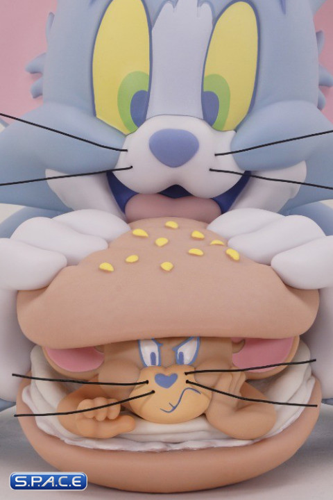 Tom and Jerry Burger Vinyl Bust - Lagoon Blue Version (Tom and Jerry)