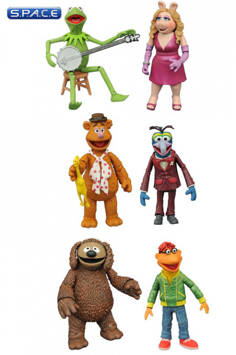 3er Komplettsatz: Best of Muppets Select Serie 1 (Muppets)