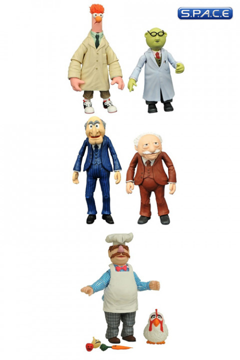 Complete Set of 3: Best of Muppets Select Series 2 (Muppets)