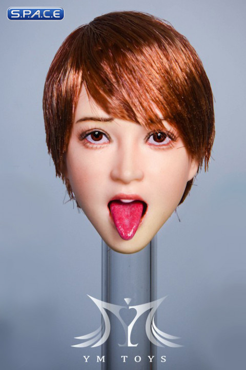 1/6 Scale Yui Head Sculpt (copper hair)