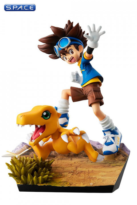 Taichi Yagami & Agumon G.E.M Series PVC Statue (Digimon Adventures)
