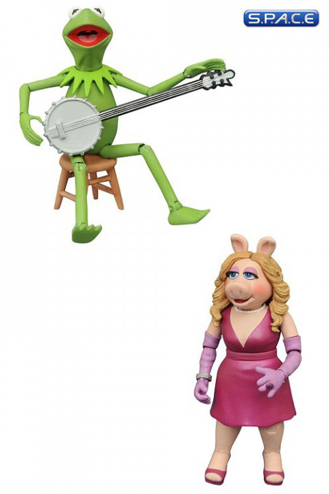 Kermit & Miss Piggy 2-Pack (Muppets)