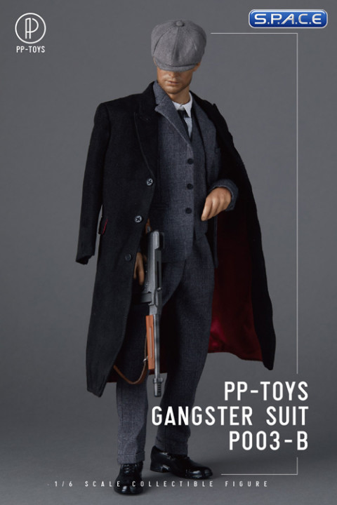 1/6 Scale Tweed Suit Set (grey)