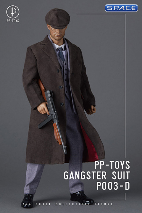 1/6 Scale Tweed Suit Set (light grey)