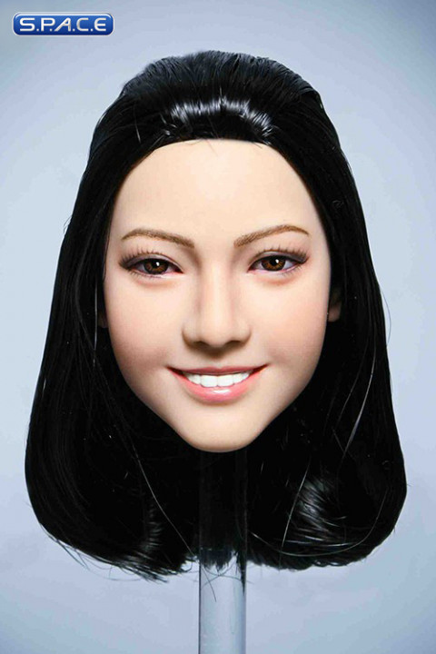 1/6 Scale Airi Head Sculpt (long black bob)