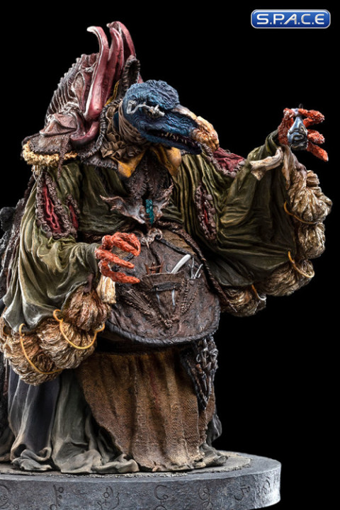 SkekTek The Scientist Skeksis Statue (The Dark Crystal: Age of Resistance)