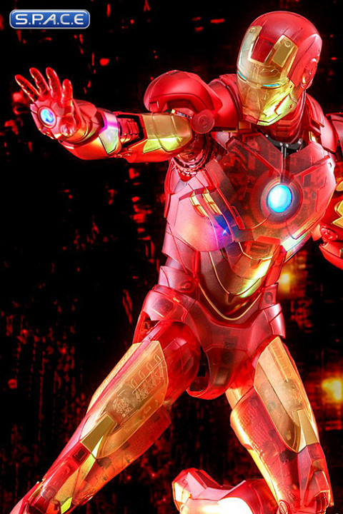 1/6 Scale Iron Man Mark IV Holographic Version Movie Masterpiece MMS568 Toy Fairs 2020 Exclusive (Iron Man 2)