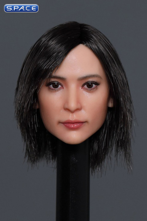 1/6 Scale Mio Head Sculpt (short black hair)