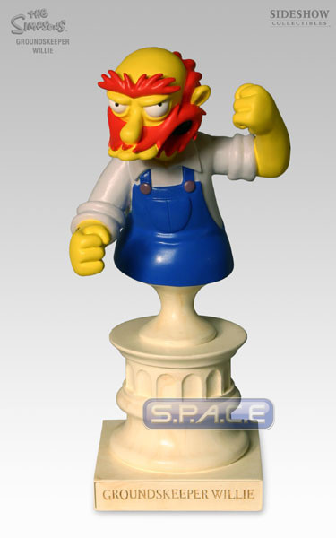 Groundskeeper Willie Bust (The Simpsons)