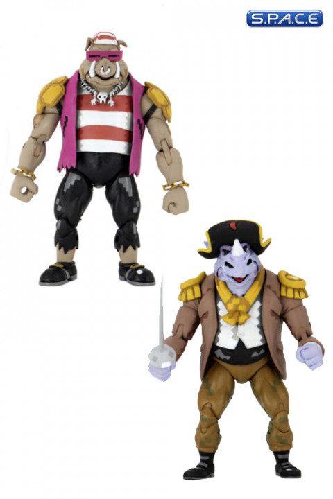 Pirate Rocksteady & Bebop 2-Pack (Teenage Mutant Ninja Turtles: Turtles in Time)