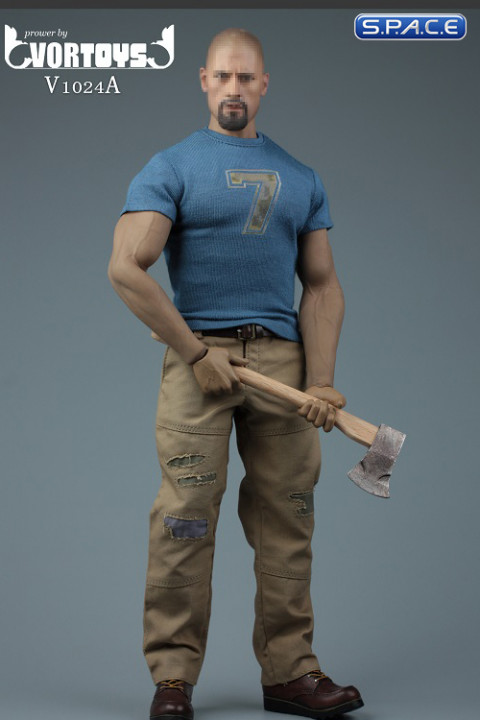1/6 Scale Strong Guy Clothing Set with Axe