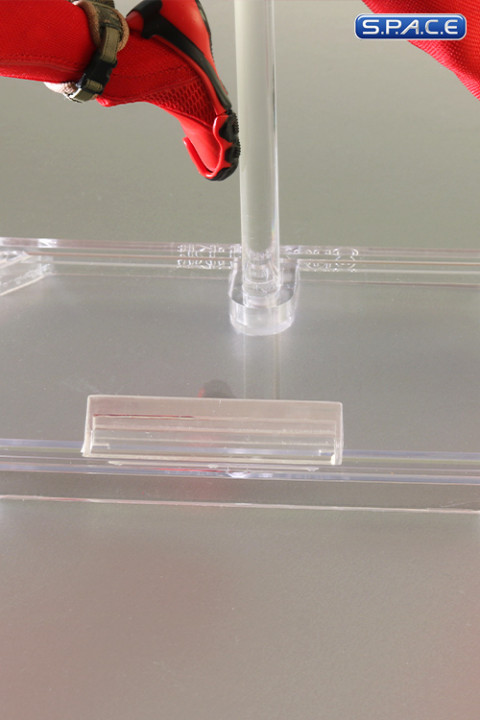 2 Clear Square Acrylic Figure Stands For 1/6 Scale Action Figures - US Made