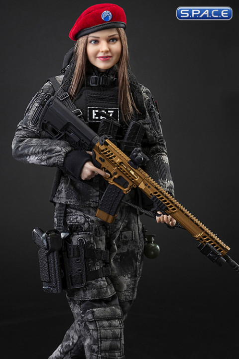 1/6 Scale Python Stripe Female Soldier Kerr Exclusive