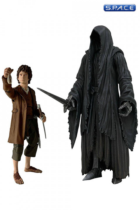 Set of 2: Frodo & Ringwraith LOTR Select Wave 2 (Lord of the Rings)
